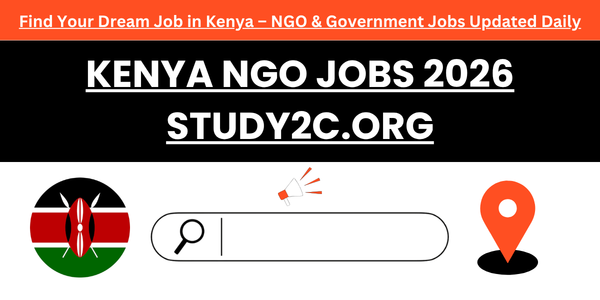 NGO Jobs in Kenya
